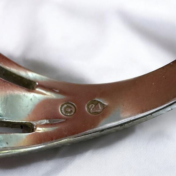 Swarovski Swan Signed Bracelet Earrings Bracelet Brooch Jewelry Set, Pave Stones - Picture 11 of 16